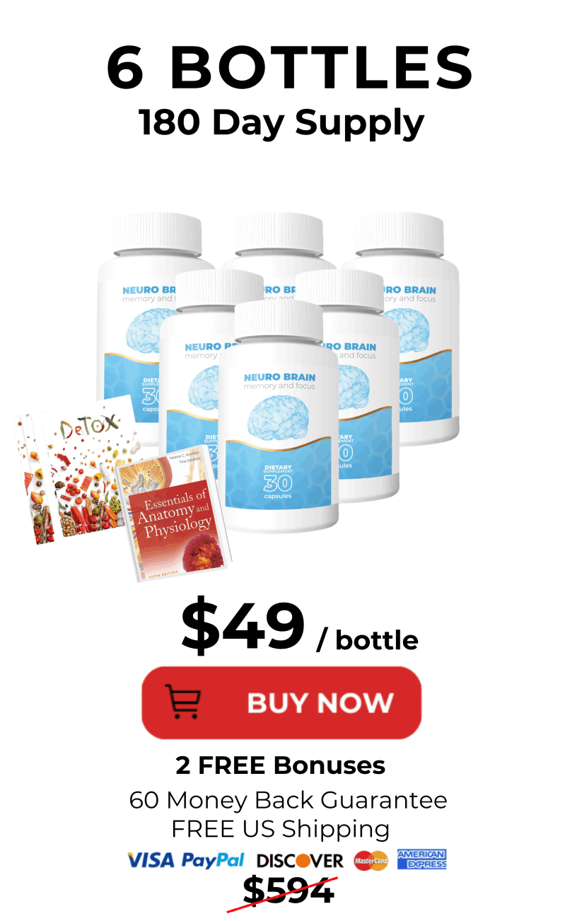 Neuro Brain 6 Bottle